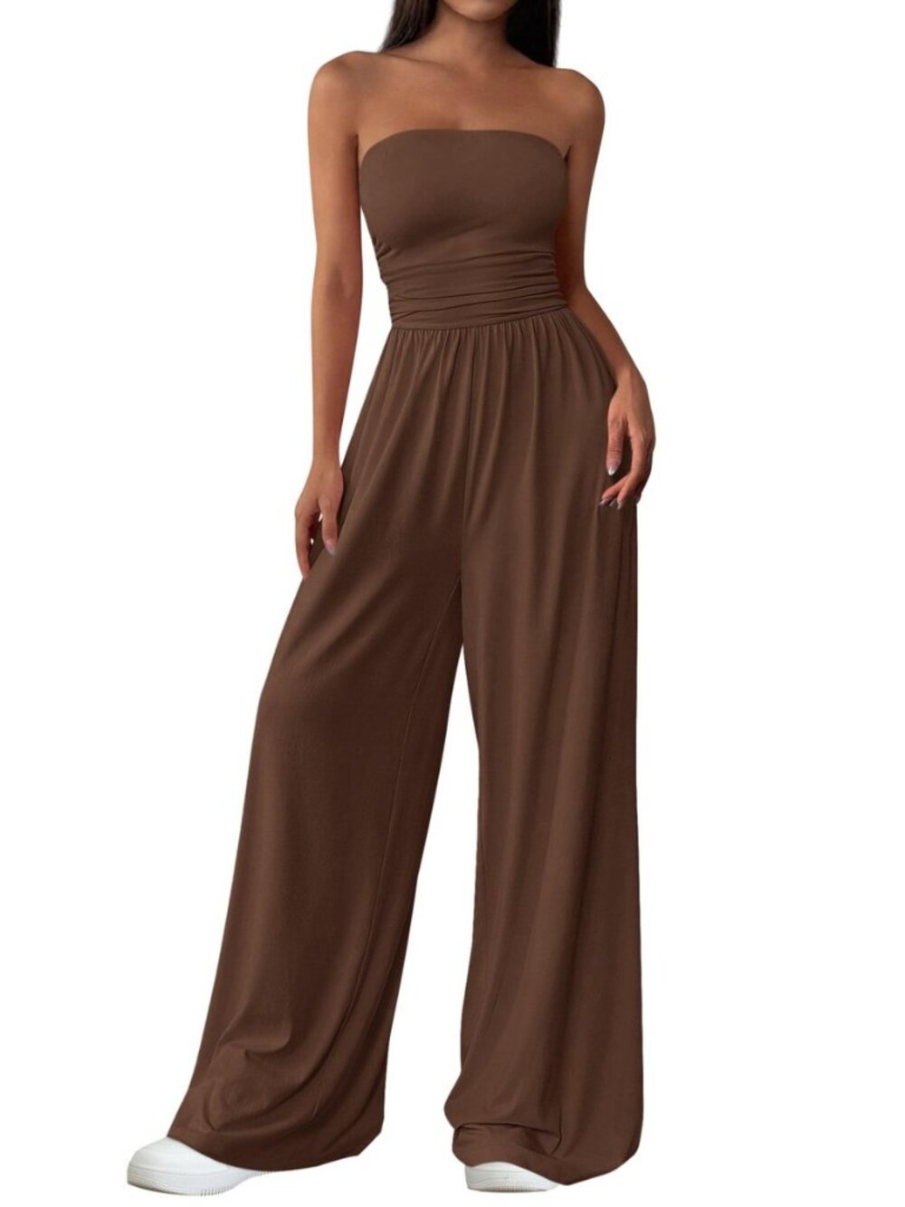 Strapless Jumpsuits for Women Dressy Casual